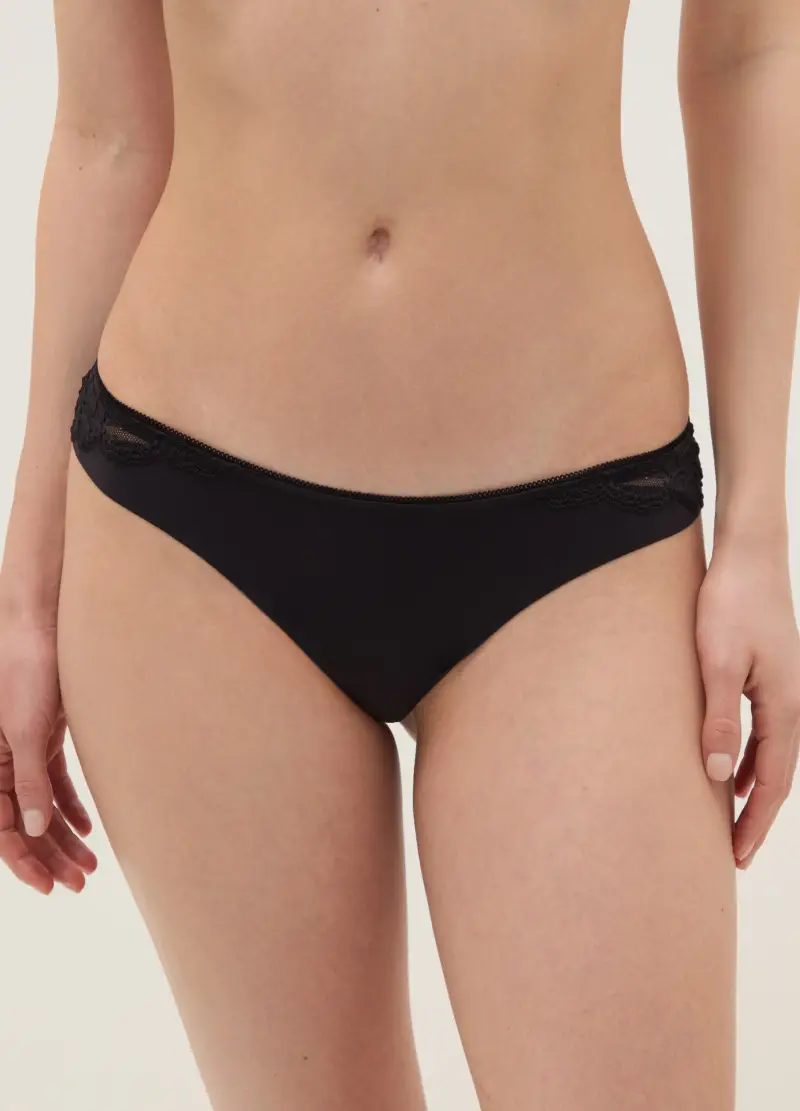 OVS Slip Donna Nero 4123082 miniatura 2