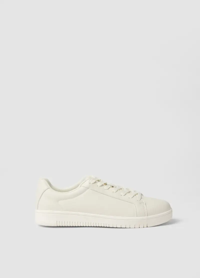 Sneakers Bianche Casual Regular Fit, Uomo, Bianco