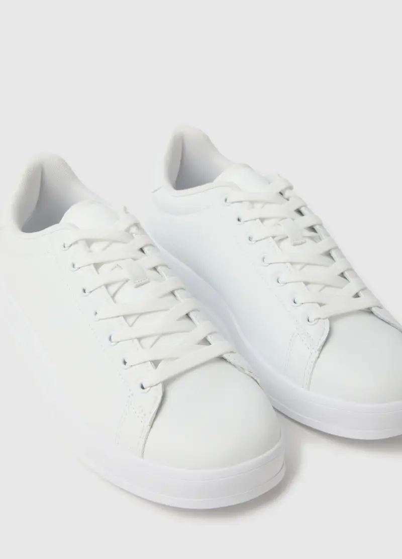 Sneakers Casual Bianche, Uomo, Bianco miniatura 2