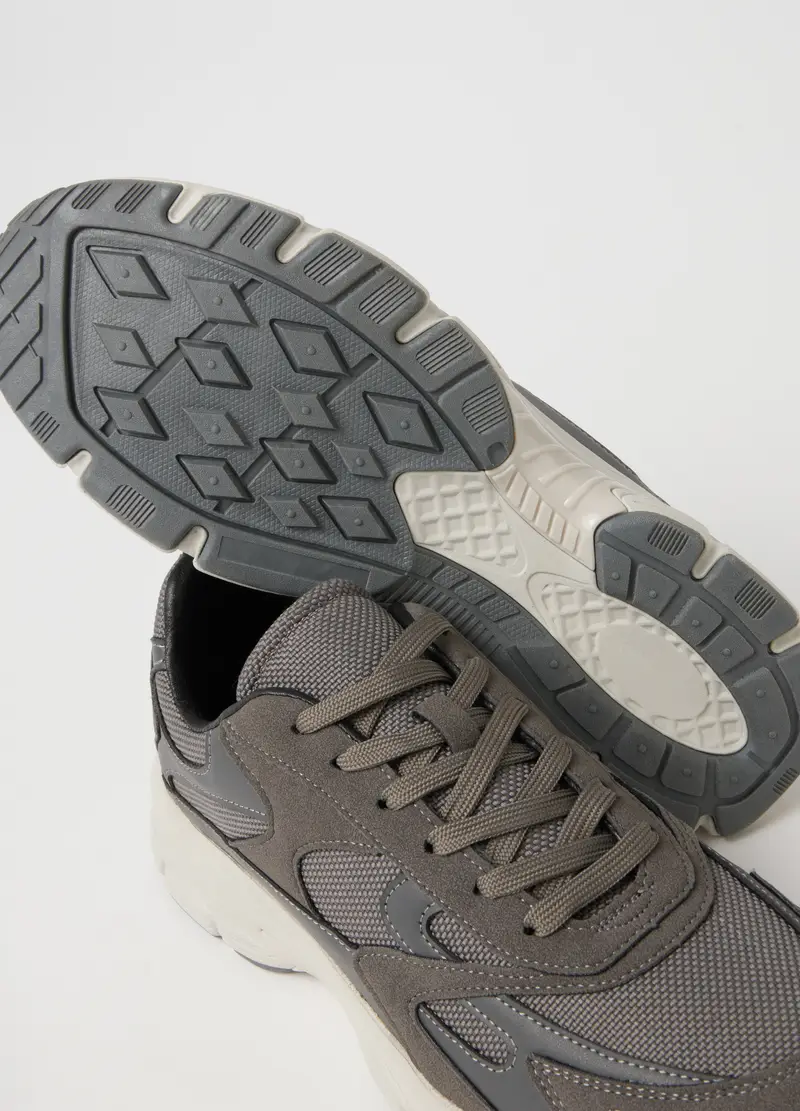 , Sneakers Grigia, Uomo, Multicolor miniatura 3