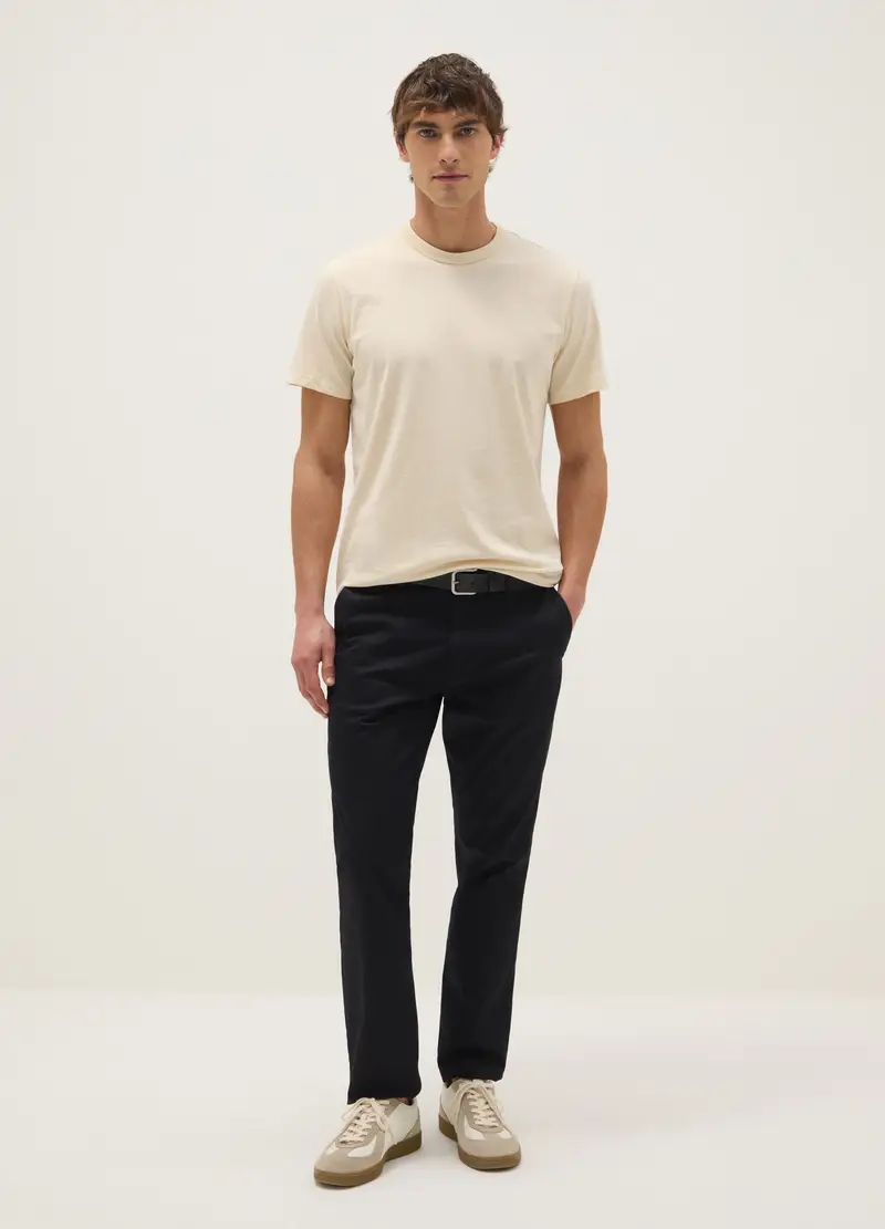 OVS T-shirt Uomo Beige 4320099 miniatura 2