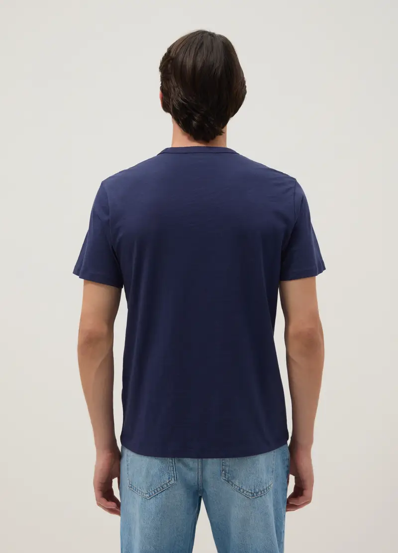 OVS T-shirt Uomo Blu 4320100 miniatura 3