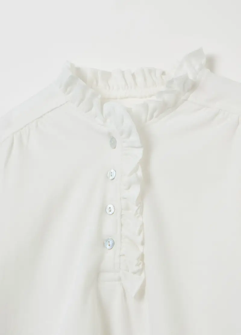 OVS T-shirt Bambina Bianco 2736414 miniatura 3