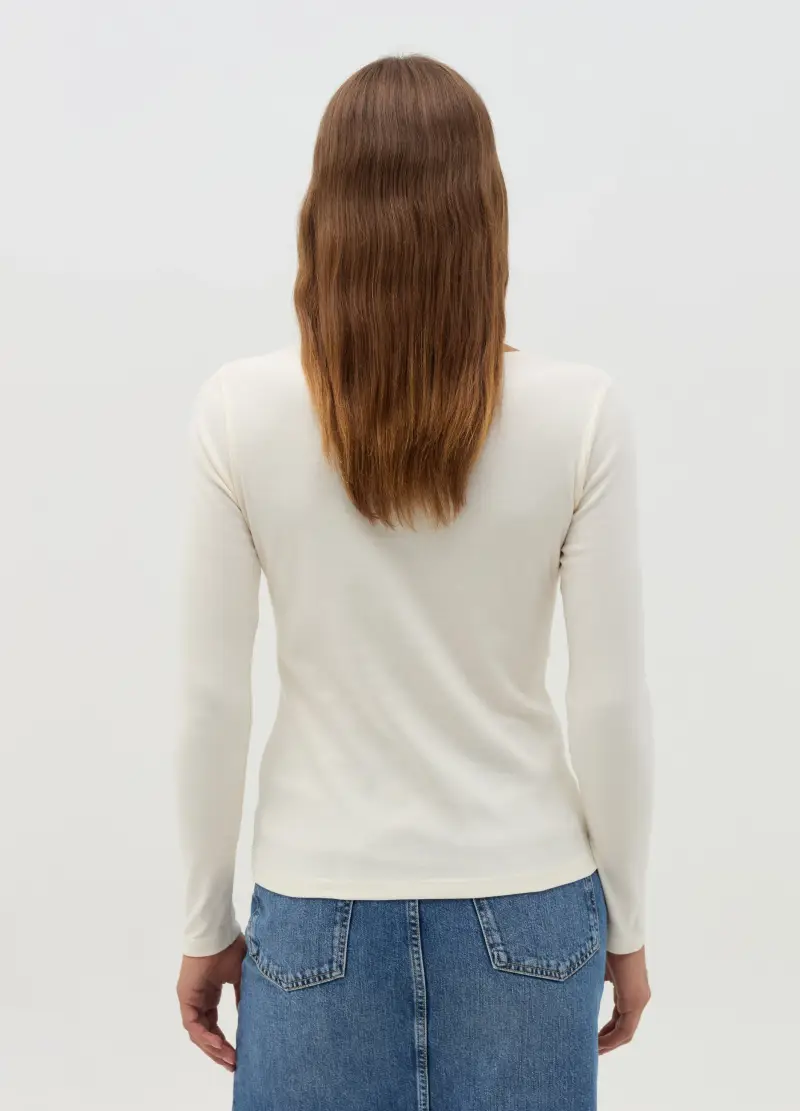 OVS T-shirt Donna Bianco 4152686 miniatura 3