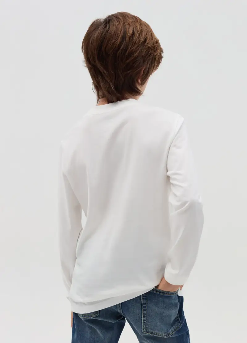 OVS T-shirt Bambino Bianco 2735532 miniatura 2