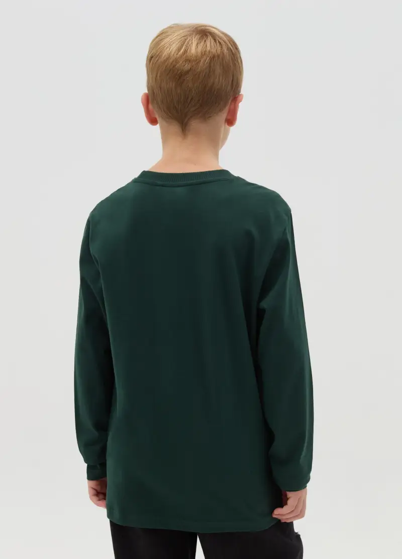 OVS T-shirt Bambino Verde 2735541 miniatura 3