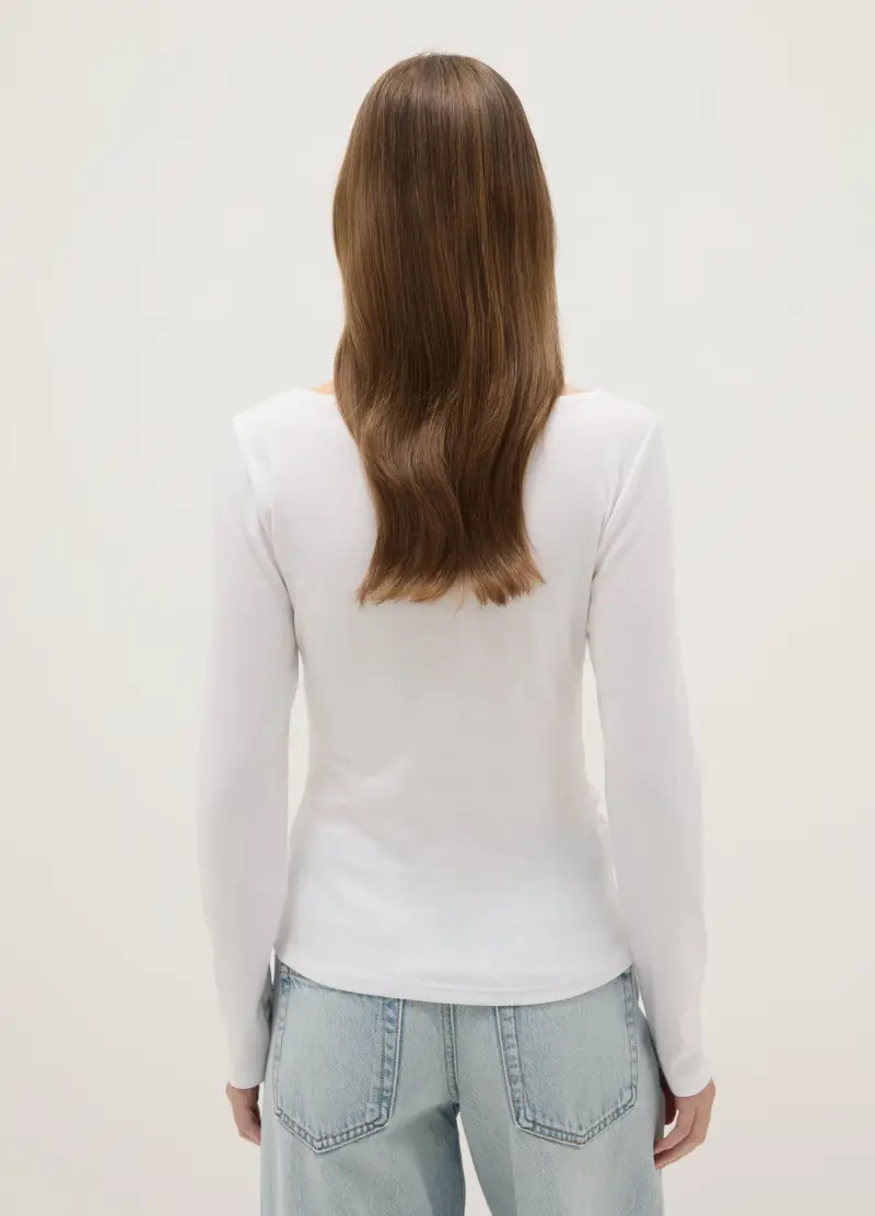 OVS T-shirt Donna Bianco 4154684 miniatura 3