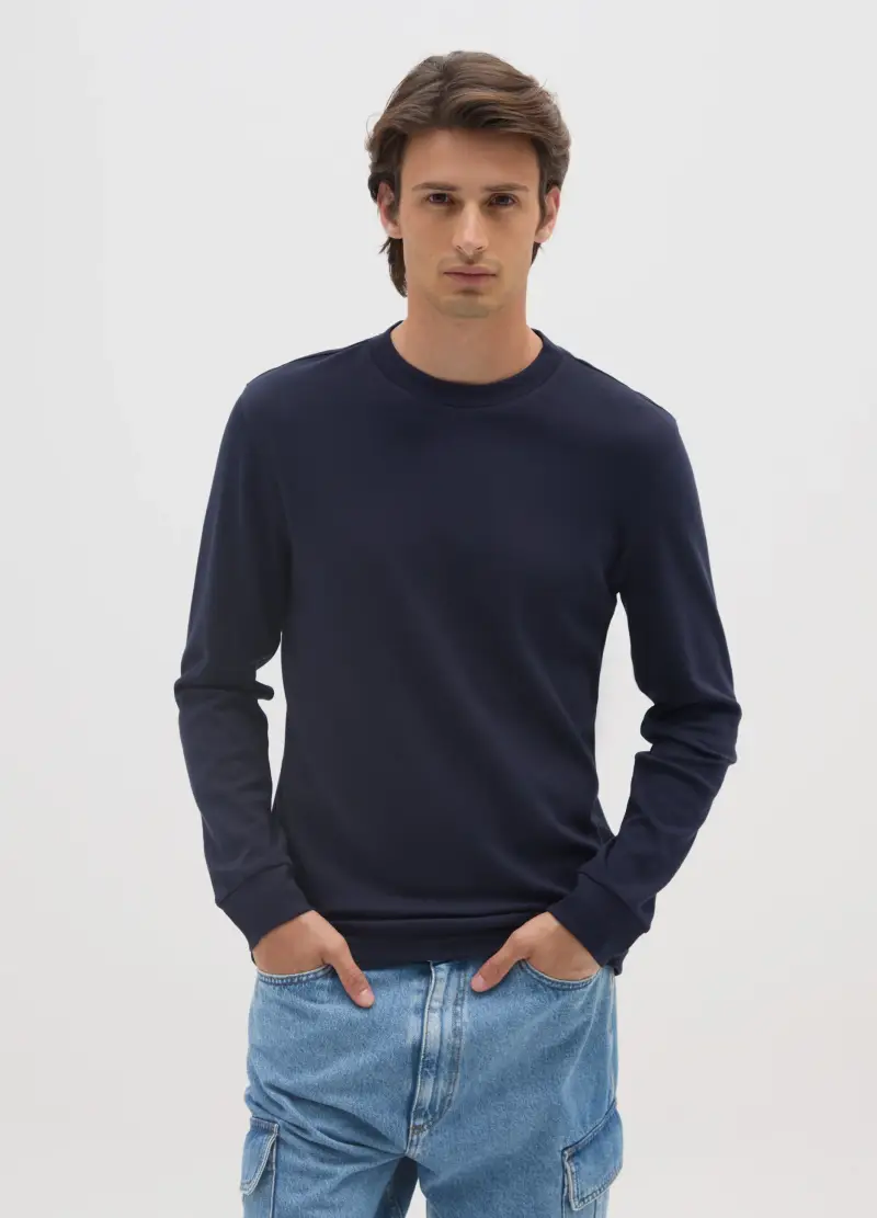 OVS T-shirt Uomo Blu 4328911 miniatura 2
