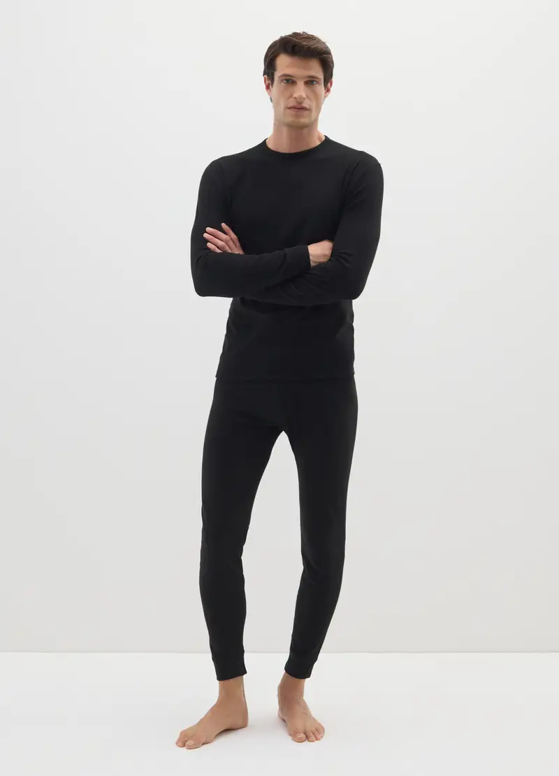 OVS T-shirt Uomo Nero 4122941 miniatura 2