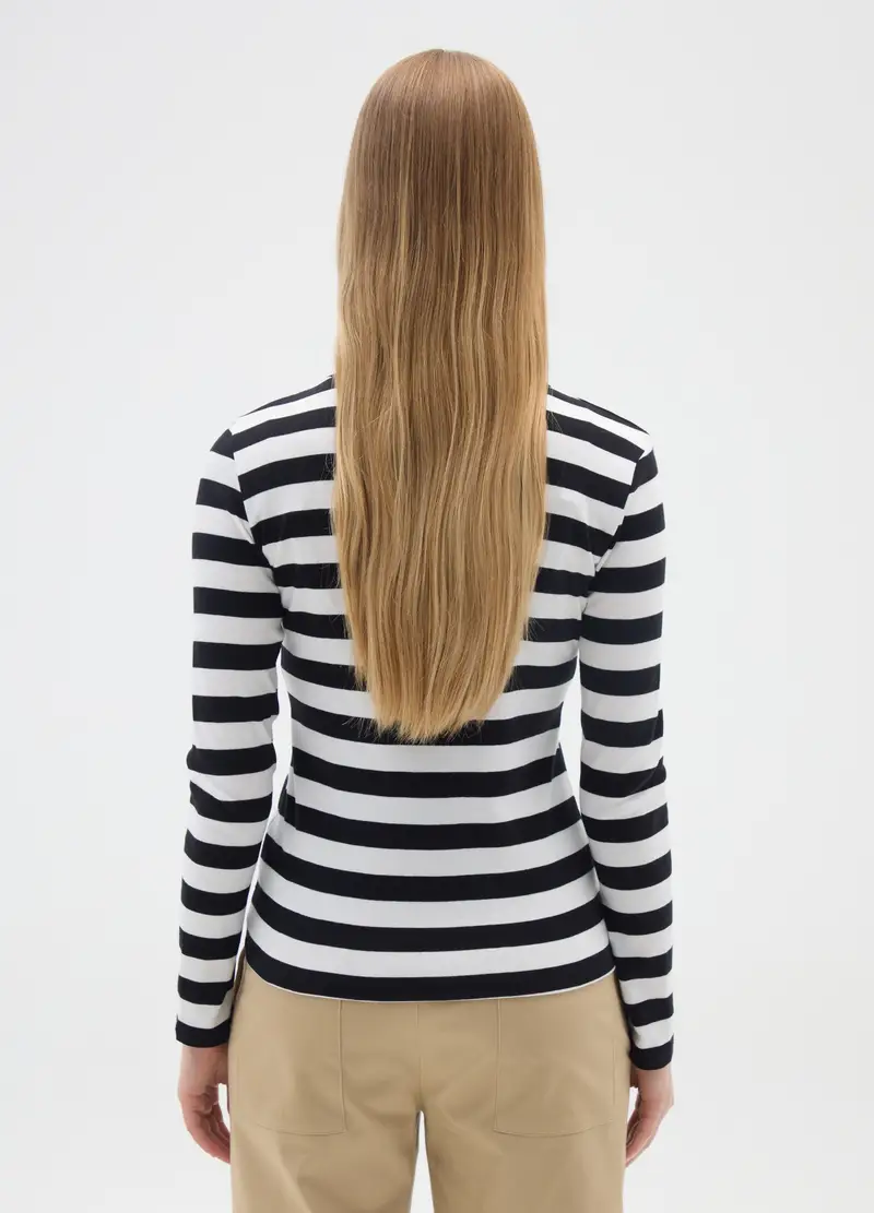 OVS T-shirt Donna Nero 4153284 miniatura 3