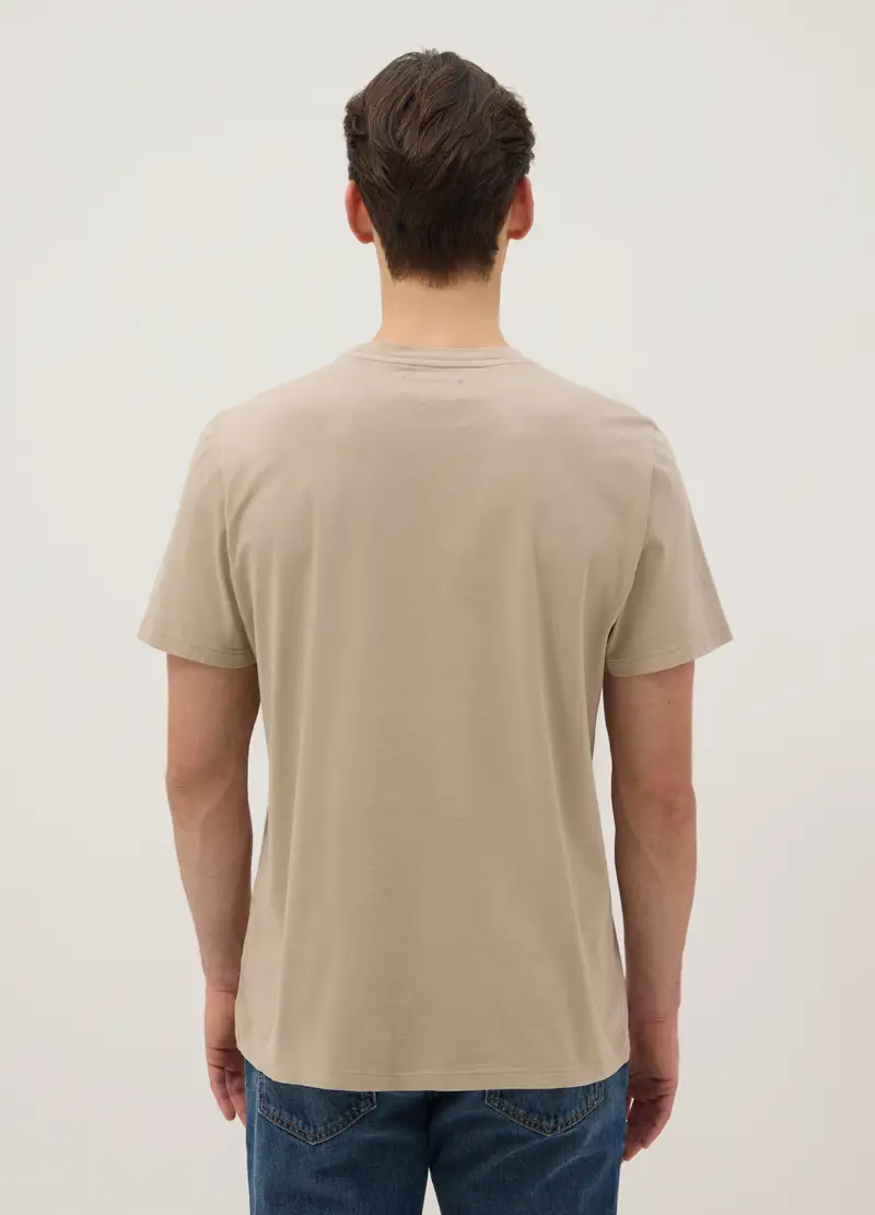 OVS T-shirt Uomo Beige 4330714 miniatura 3
