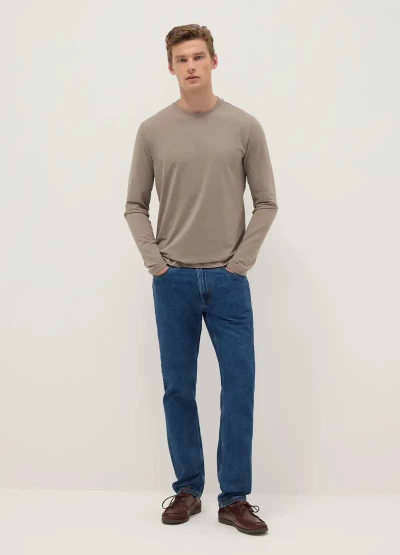 OVS T-shirt Uomo Beige 4011330 miniatura 2