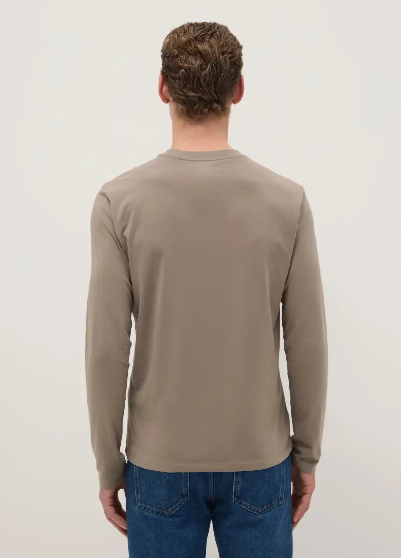 OVS T-shirt Uomo Beige 4011330 miniatura 3