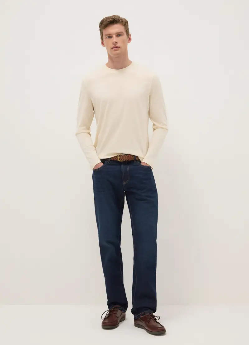 OVS T-shirt Uomo Beige 4022159 miniatura 2