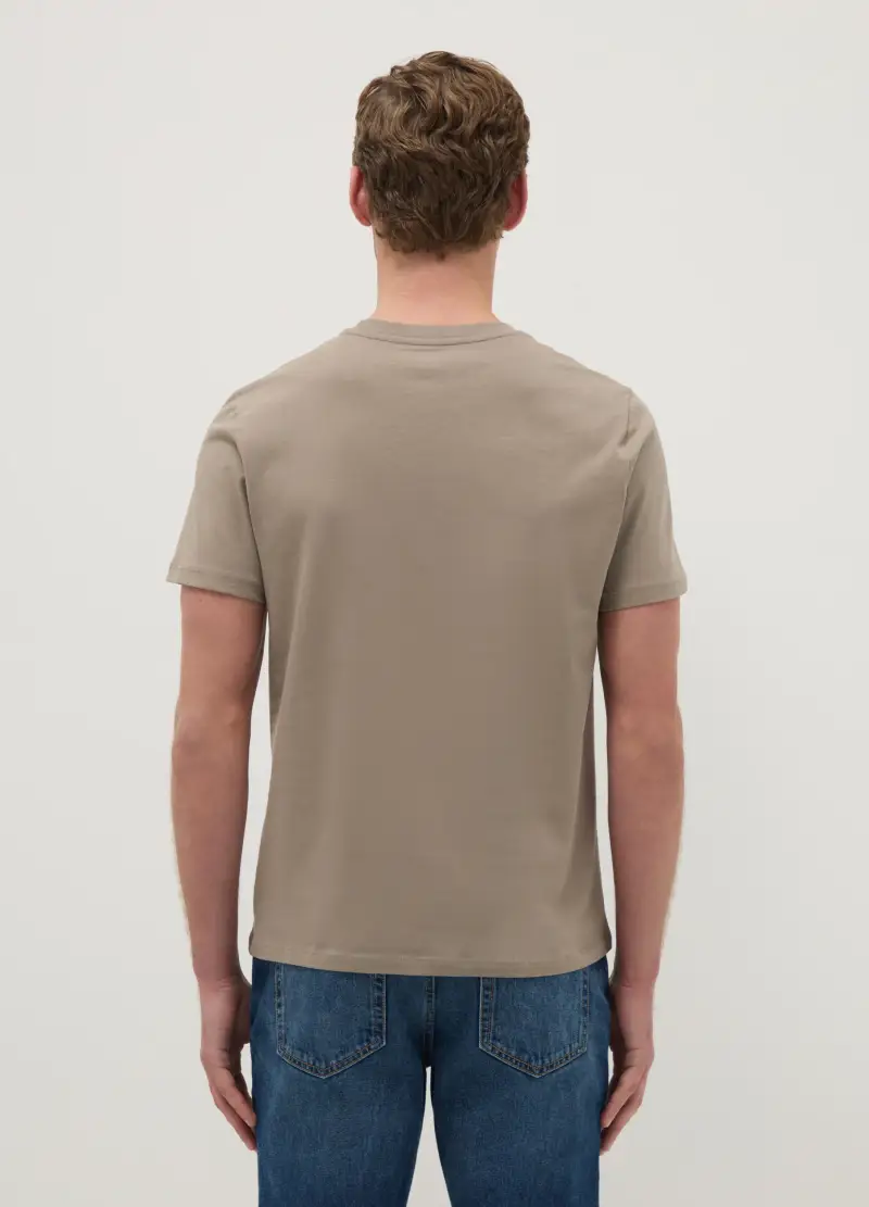 OVS T-shirt Uomo Beige 4011479 miniatura 3