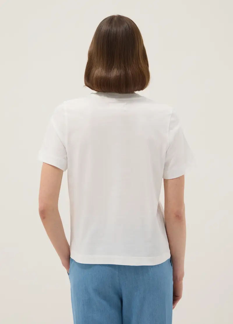 OVS T-shirt Donna Bianco 4330699 miniatura 3