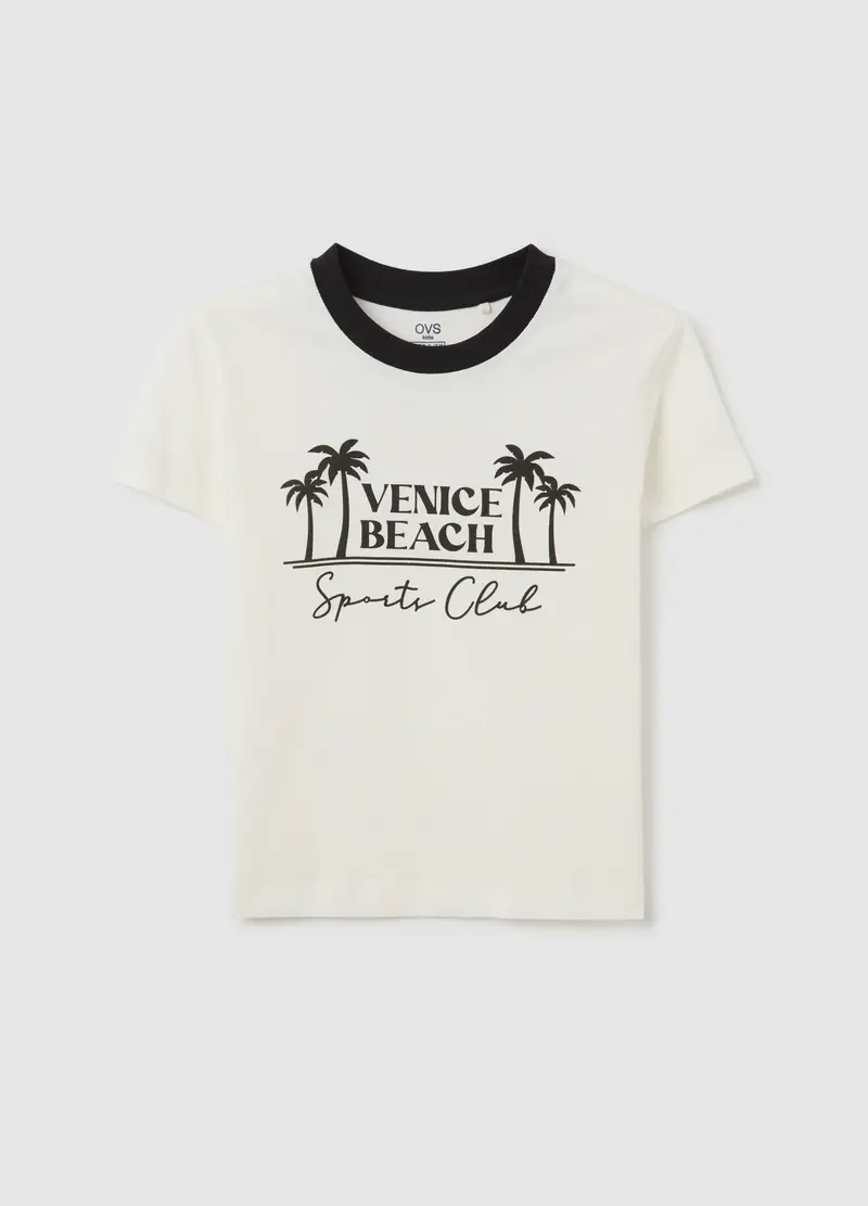 OVS T-shirt Bambina Bianco 988391 miniatura 3