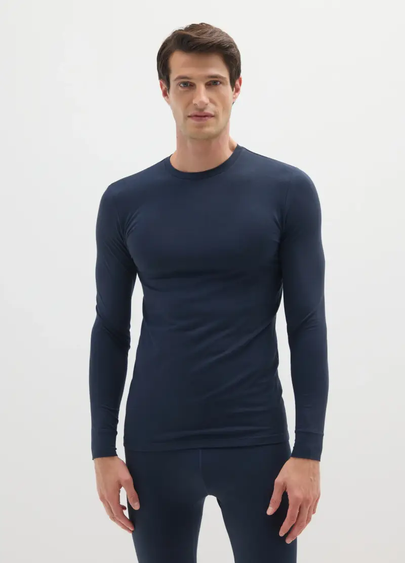 OVS T-shirt Uomo Blu 3408834 miniatura 2