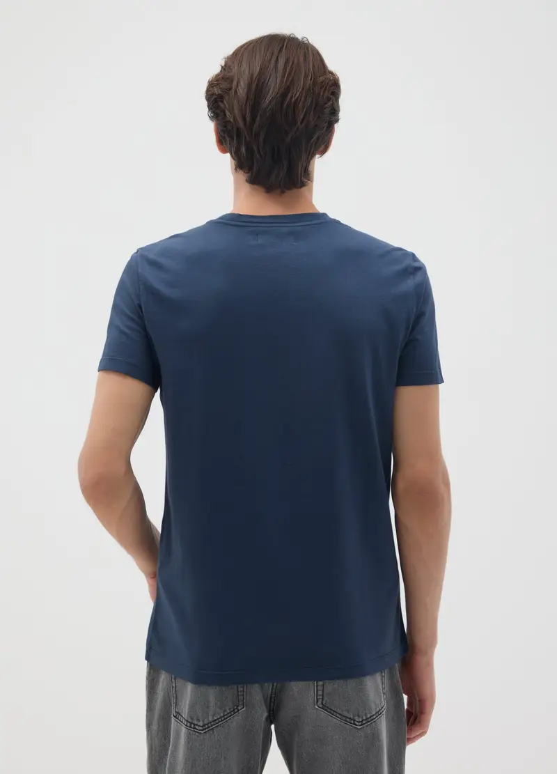 OVS HOUSEBRAND T-shirt Uomo Blu 1305522 miniatura 2