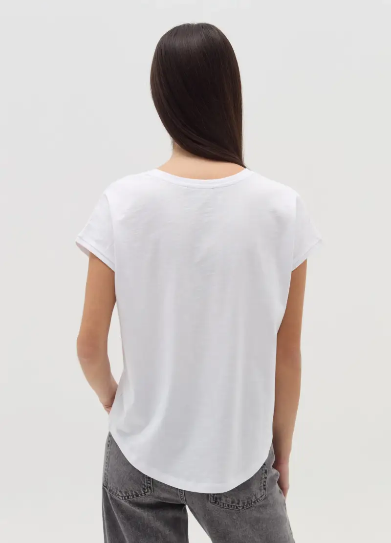 OVS T-shirt Donna Bianco 3922798 miniatura 3