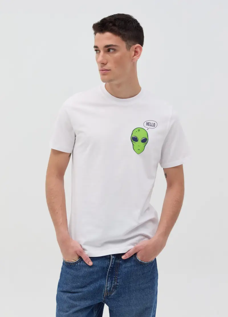OVS T-shirt Uomo Bianco 3922668