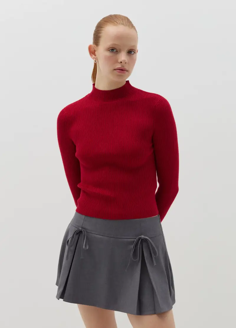 OVS T-shirt Donna Rosso 2615676 miniatura 2