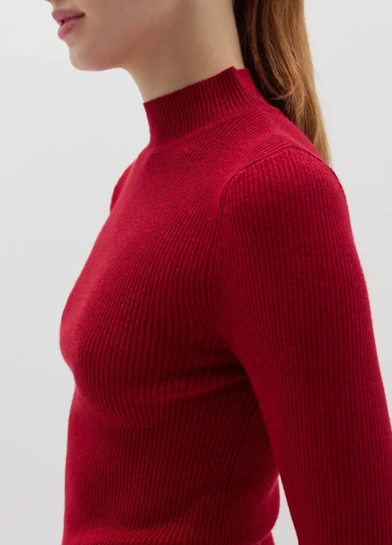 OVS T-shirt Donna Rosso 2615676 miniatura 3