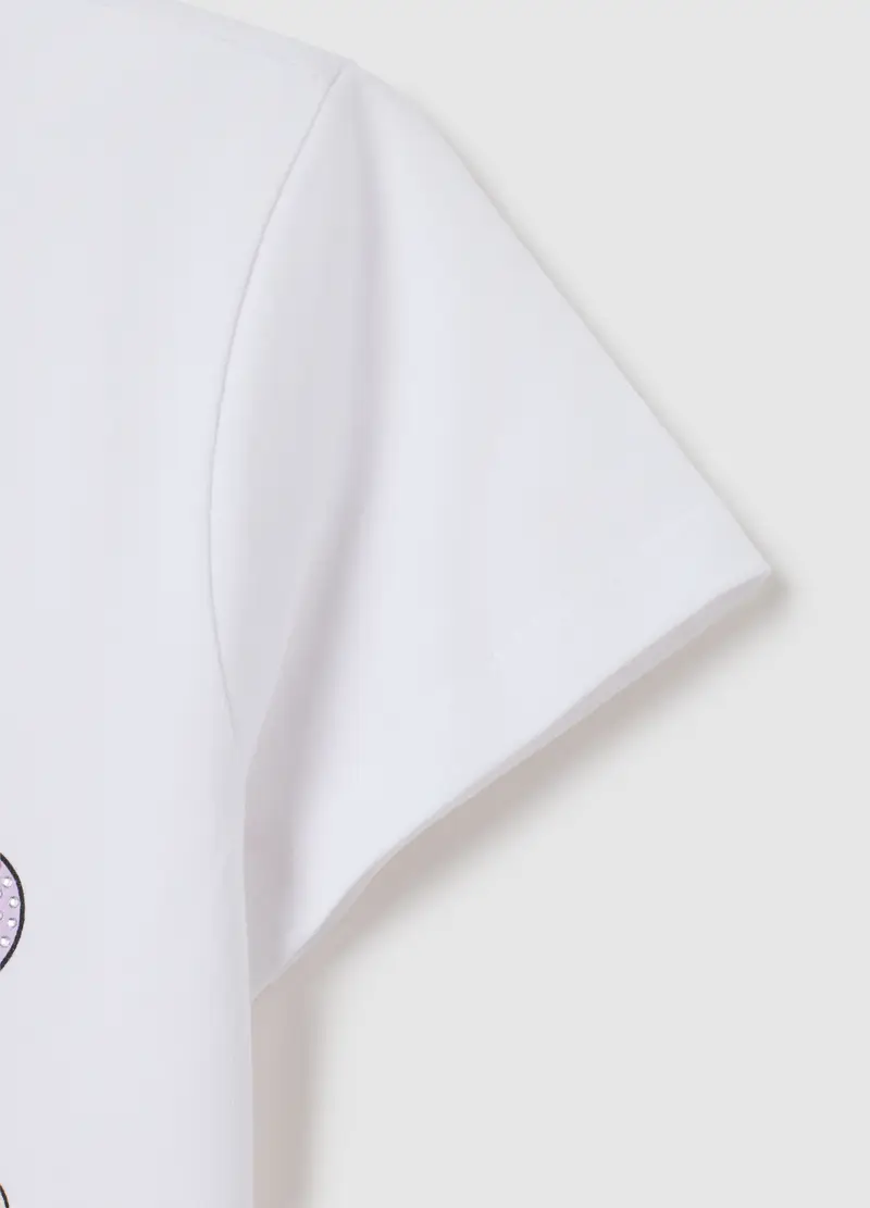 OVS T-shirt Bambina Bianco 990802 miniatura 3