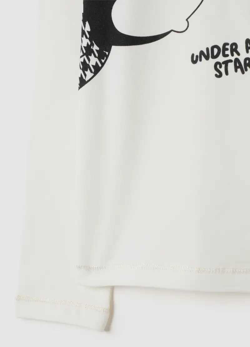 OVS T-shirt Bambina Bianco 1094183 miniatura 3