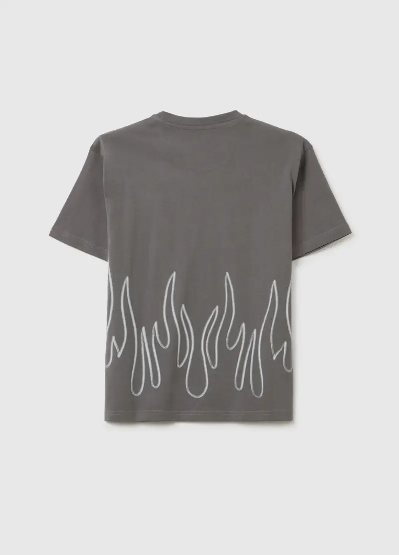 OVS T-shirt Bambino Grigio 2701111 miniatura 2