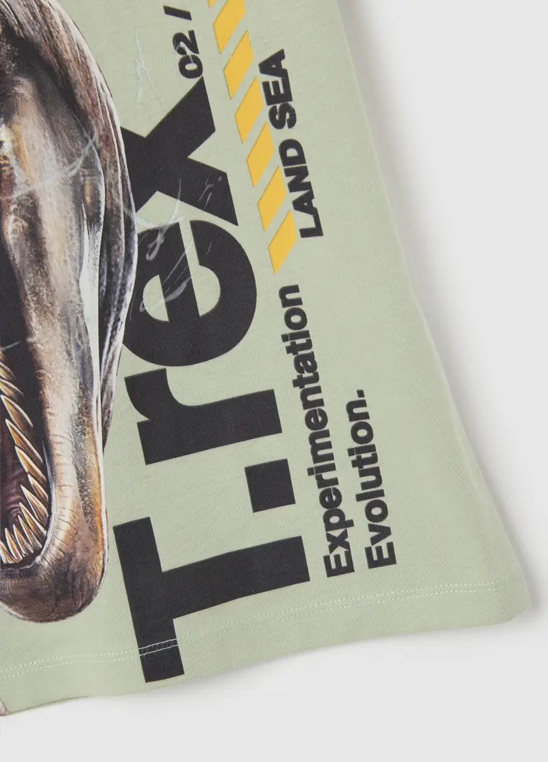 OVS T-shirt Bambino Verde 990776 miniatura 2