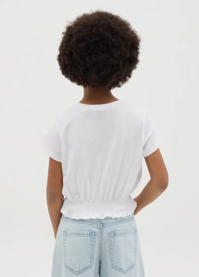 OVS T-shirt Ragazza Bianco 4328584 miniatura 3