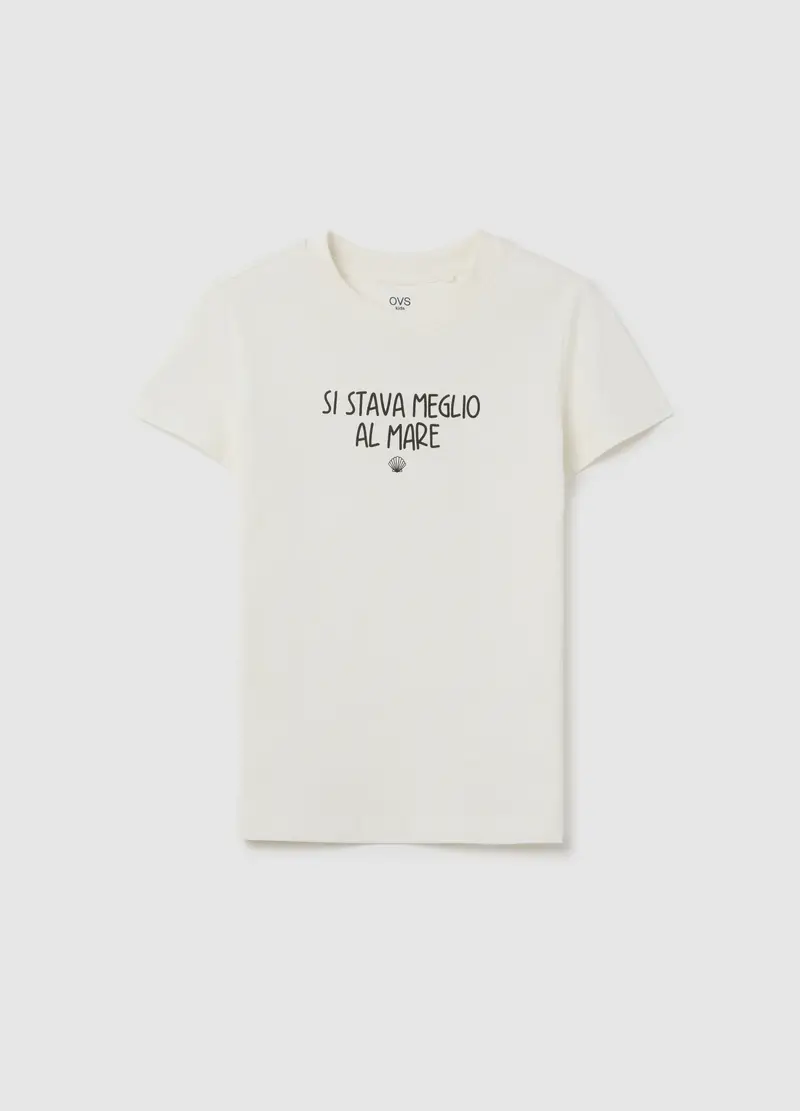 OVS T-shirt Bambina Bianco 988389 miniatura 3