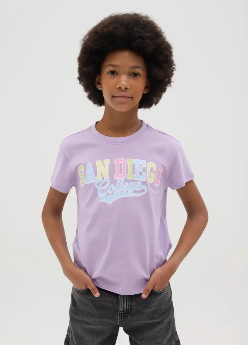 OVS T-shirt Ragazza Viola 4328580