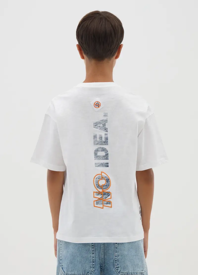 OVS T-shirt Bambino Bianco 1094176 miniatura 2