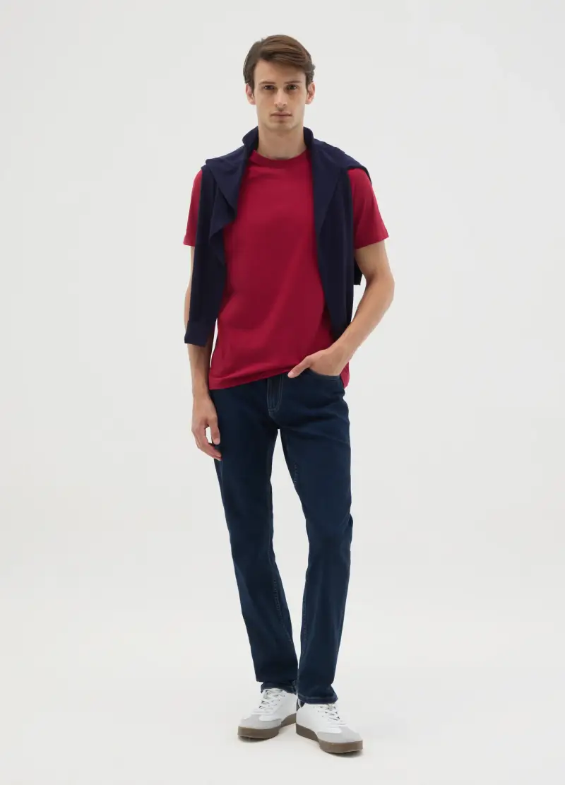 OVS T-shirt Uomo Rosso 4152871