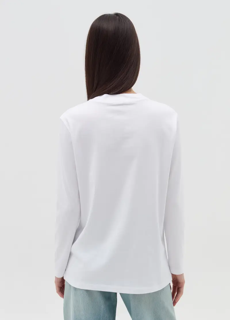 OVS T-shirt Donna Bianco 4103289 miniatura 3