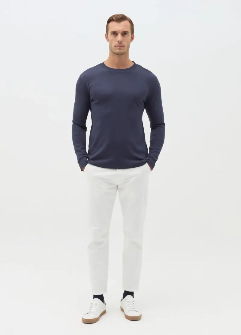 OVS T-shirt Uomo Blu 3895164 miniatura 2