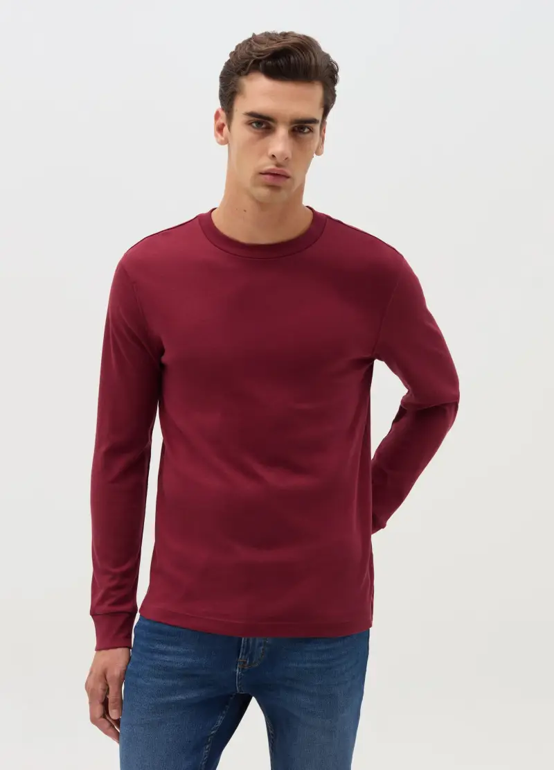 OVS T-shirt Uomo Rosso 4306926 miniatura 2