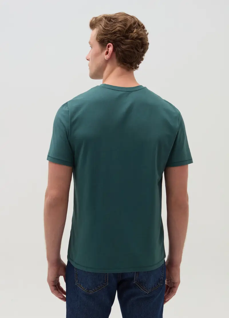 OVS T-shirt Uomo Verde 4306742 miniatura 3