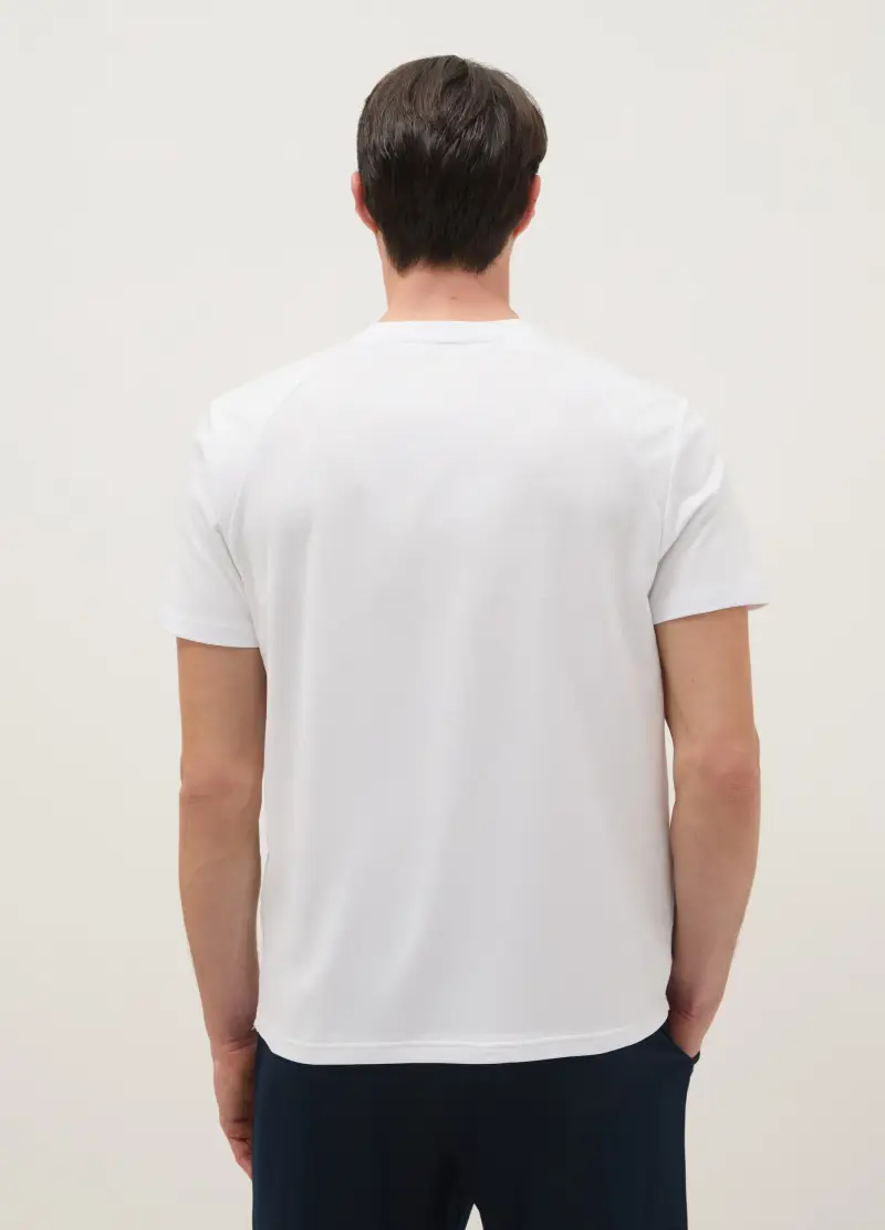 OVS T-shirt Uomo Bianco 4154666 miniatura 3
