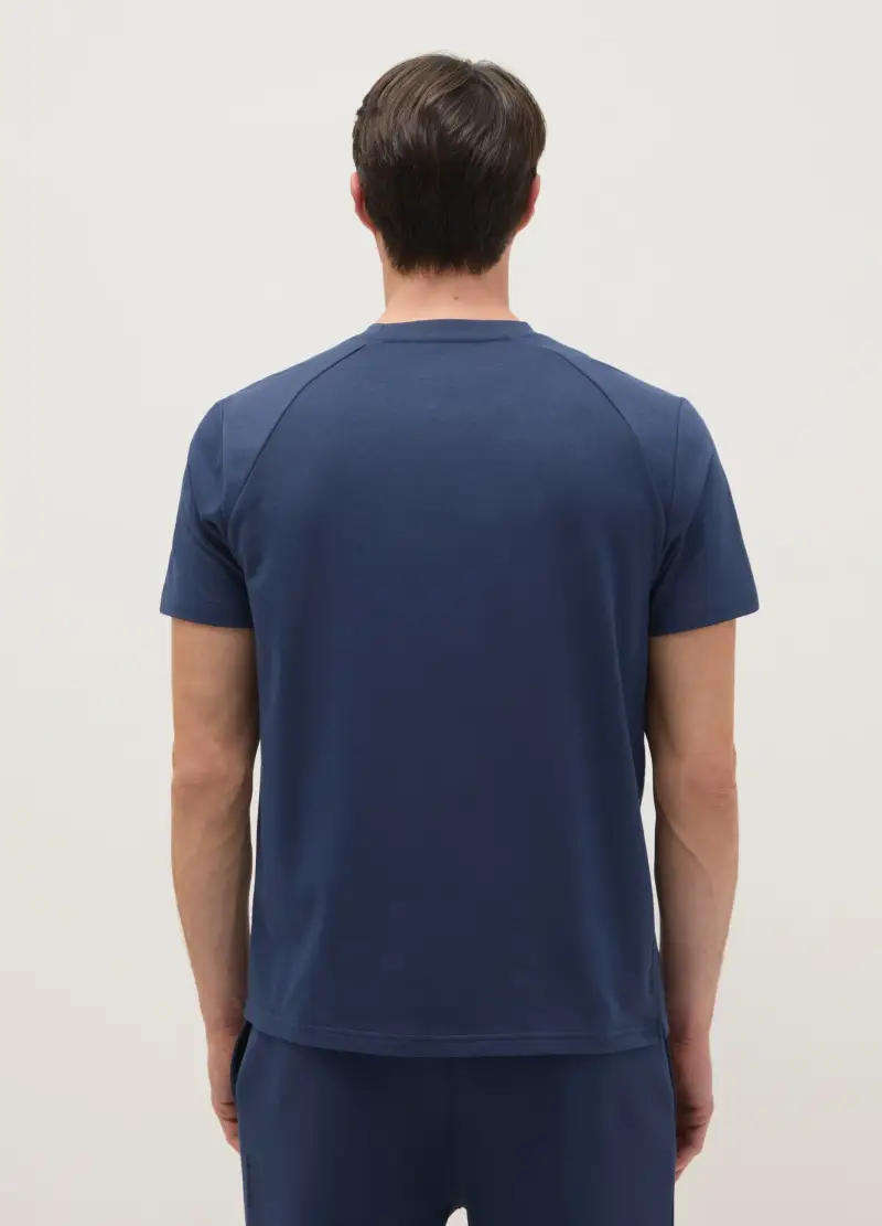 OVS T-shirt Uomo Blu 4154669 miniatura 3