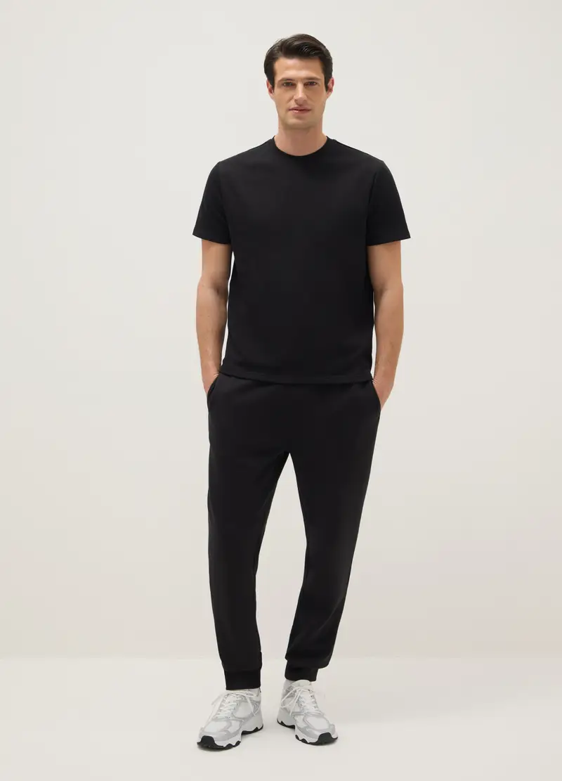 OVS T-shirt Uomo Nero 4154672 miniatura 2