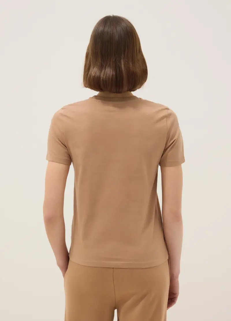 OVS T-shirt Donna Marrone 4330422 miniatura 3