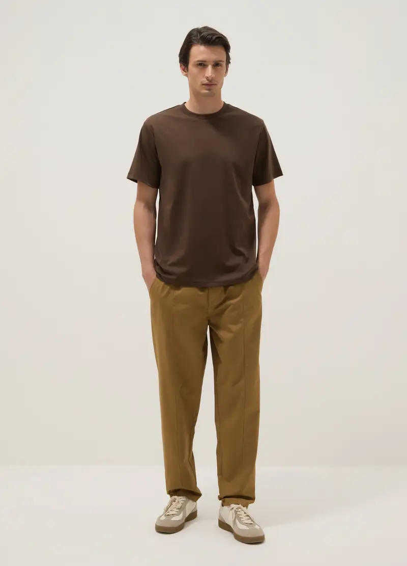 OVS T-shirt Uomo Marrone 4312421 miniatura 2