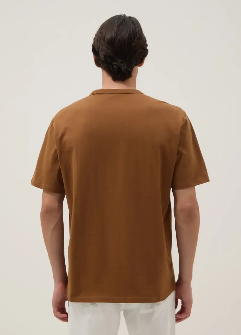 OVS T-shirt Uomo Marrone 4312428 miniatura 3