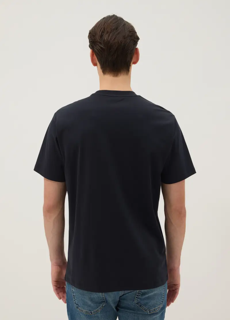 OVS T-shirt Uomo Nero 4312422 miniatura 3