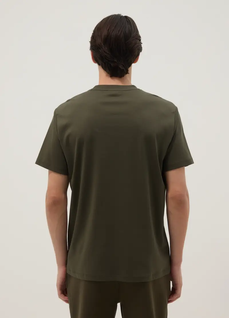 OVS T-shirt Uomo Verde 4312423 miniatura 3