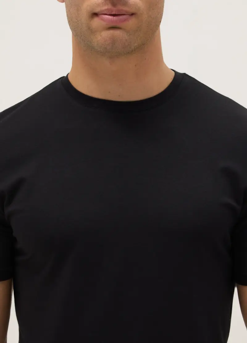 OVS T-shirt Uomo Nero 4011438 miniatura 2