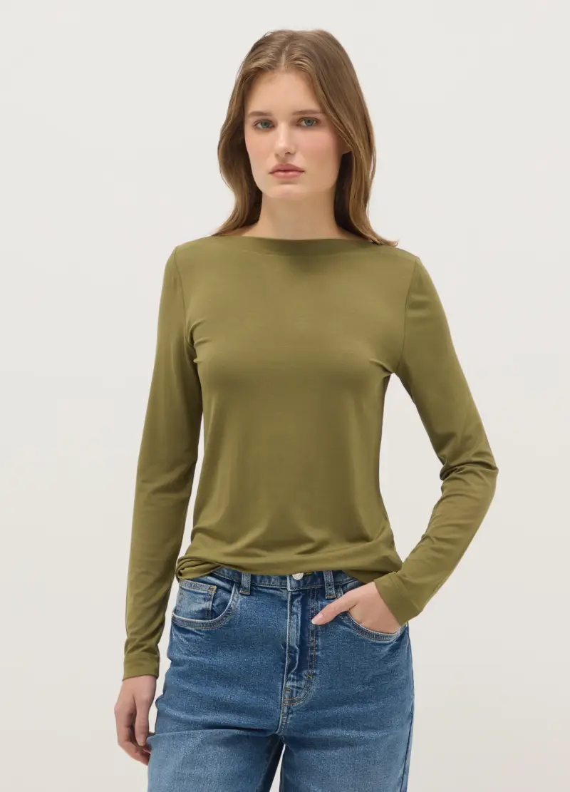 OVS T-shirt Donna Verde 4022146 miniatura 2